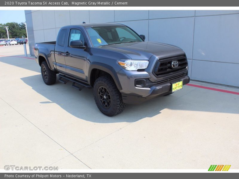 Magnetic Gray Metallic / Cement 2020 Toyota Tacoma SX Access Cab