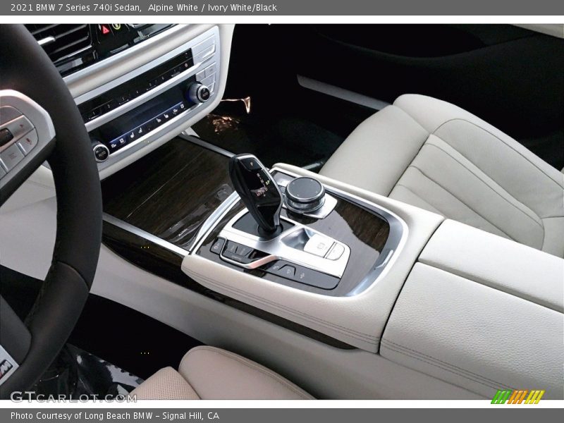 Alpine White / Ivory White/Black 2021 BMW 7 Series 740i Sedan