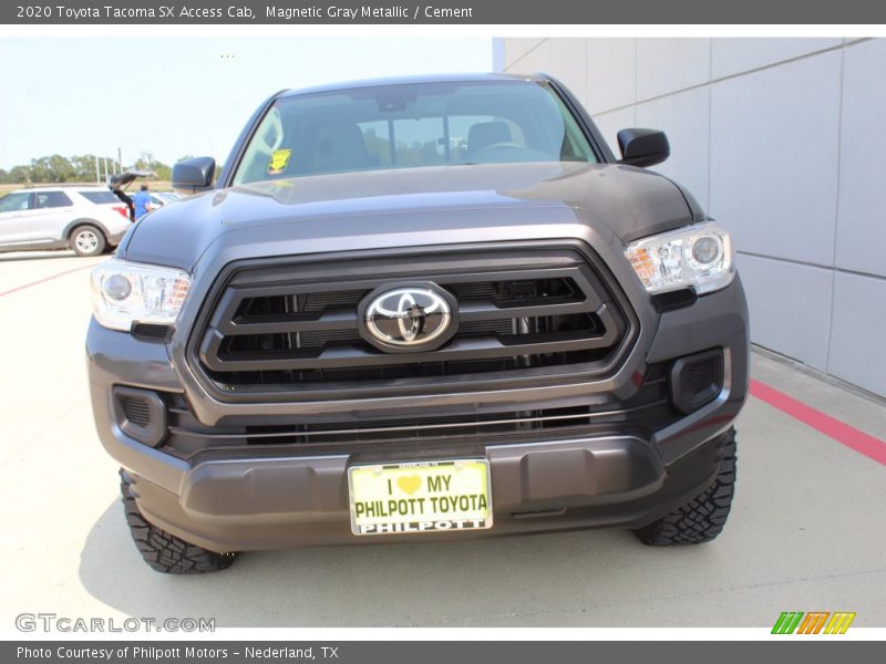 Magnetic Gray Metallic / Cement 2020 Toyota Tacoma SX Access Cab