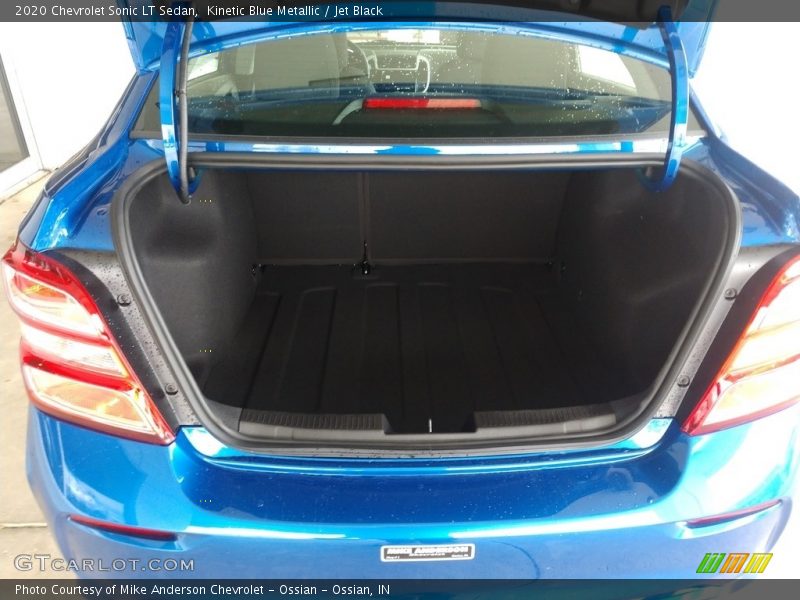 Kinetic Blue Metallic / Jet Black 2020 Chevrolet Sonic LT Sedan