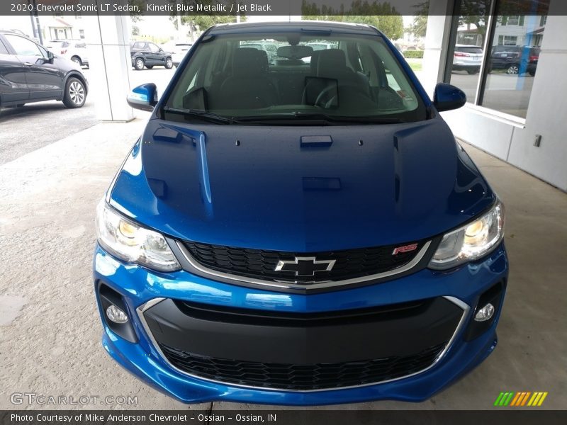 Kinetic Blue Metallic / Jet Black 2020 Chevrolet Sonic LT Sedan
