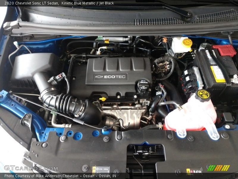  2020 Sonic LT Sedan Engine - 1.4 Liter DOHC 16-Valve VVT 4 Cylinder