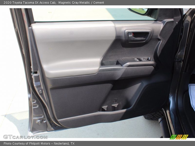 Magnetic Gray Metallic / Cement 2020 Toyota Tacoma SX Access Cab
