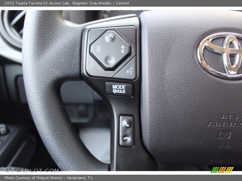 Magnetic Gray Metallic / Cement 2020 Toyota Tacoma SX Access Cab