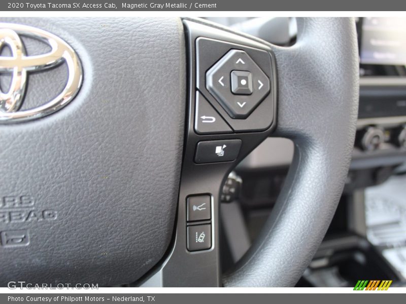 Magnetic Gray Metallic / Cement 2020 Toyota Tacoma SX Access Cab