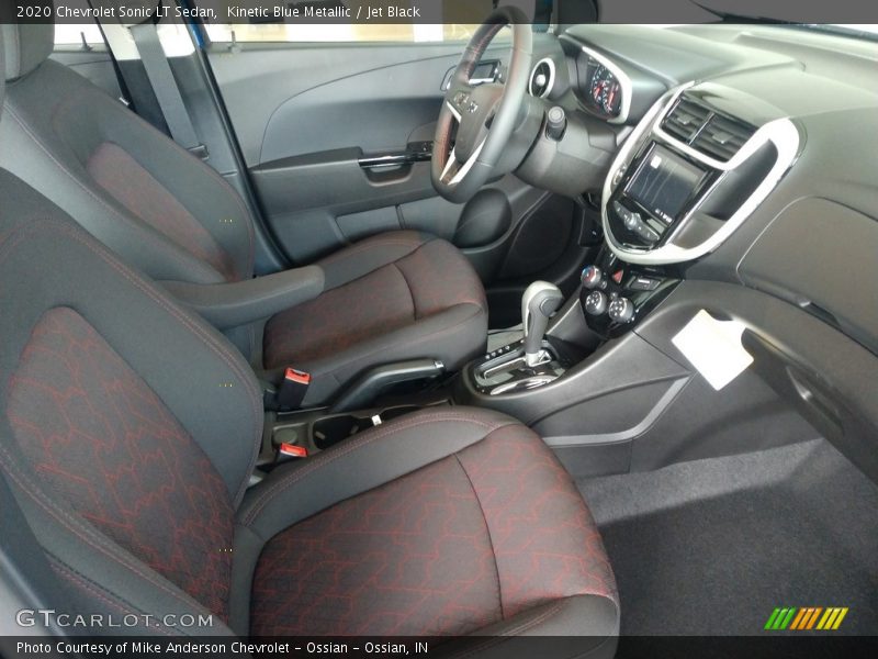 Kinetic Blue Metallic / Jet Black 2020 Chevrolet Sonic LT Sedan
