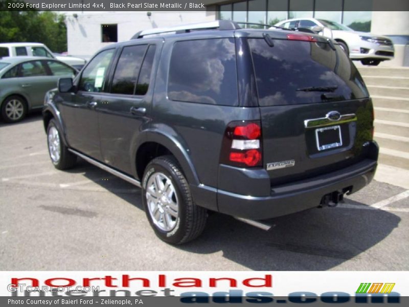 Black Pearl Slate Metallic / Black 2009 Ford Explorer Limited 4x4