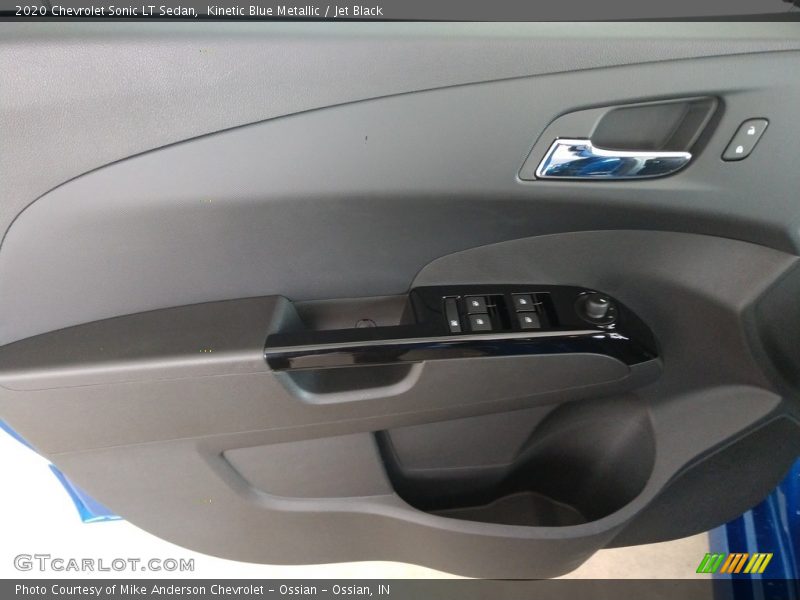 Kinetic Blue Metallic / Jet Black 2020 Chevrolet Sonic LT Sedan