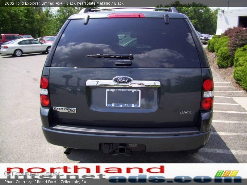 Black Pearl Slate Metallic / Black 2009 Ford Explorer Limited 4x4