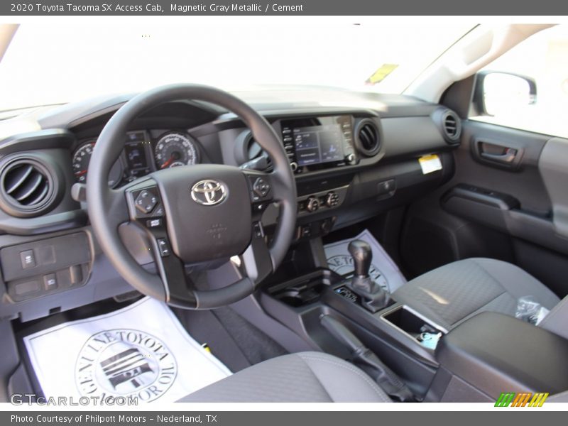 Magnetic Gray Metallic / Cement 2020 Toyota Tacoma SX Access Cab