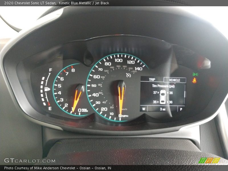  2020 Sonic LT Sedan LT Sedan Gauges