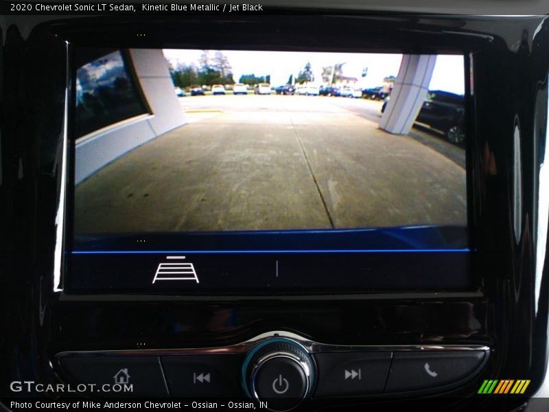 Kinetic Blue Metallic / Jet Black 2020 Chevrolet Sonic LT Sedan