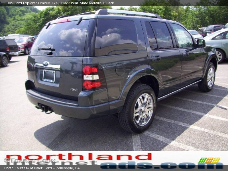 Black Pearl Slate Metallic / Black 2009 Ford Explorer Limited 4x4