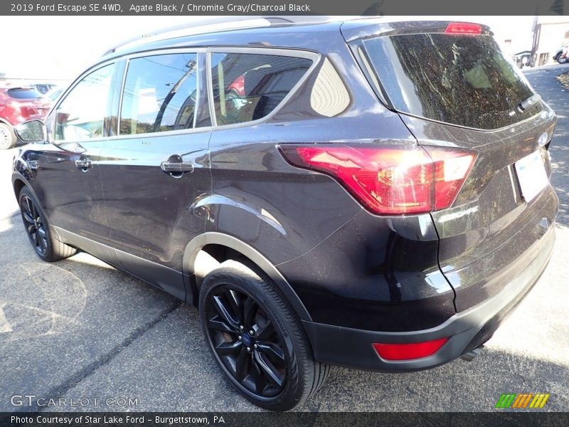 Agate Black / Chromite Gray/Charcoal Black 2019 Ford Escape SE 4WD
