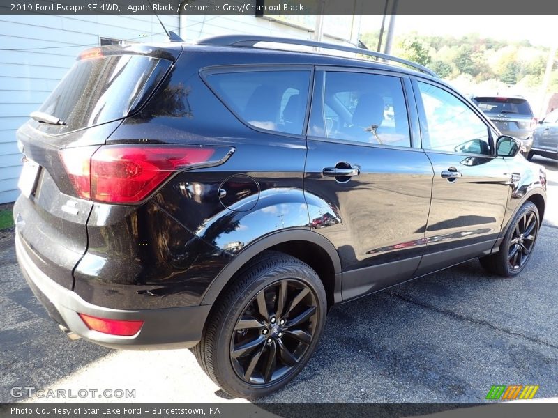 Agate Black / Chromite Gray/Charcoal Black 2019 Ford Escape SE 4WD
