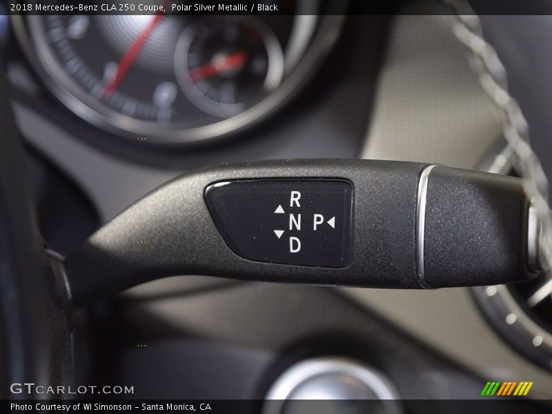 Polar Silver Metallic / Black 2018 Mercedes-Benz CLA 250 Coupe