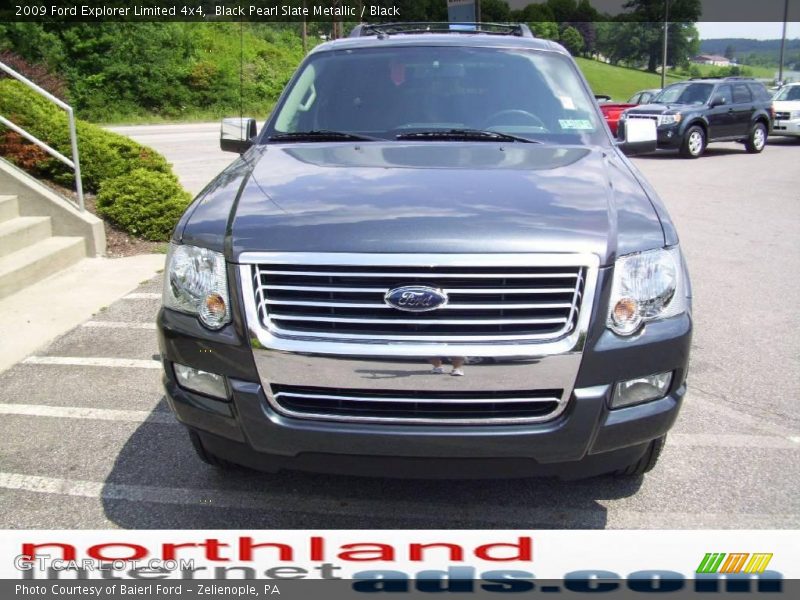 Black Pearl Slate Metallic / Black 2009 Ford Explorer Limited 4x4