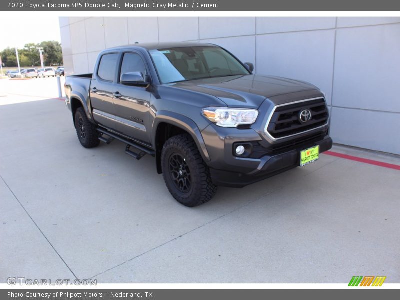 Magnetic Gray Metallic / Cement 2020 Toyota Tacoma SR5 Double Cab