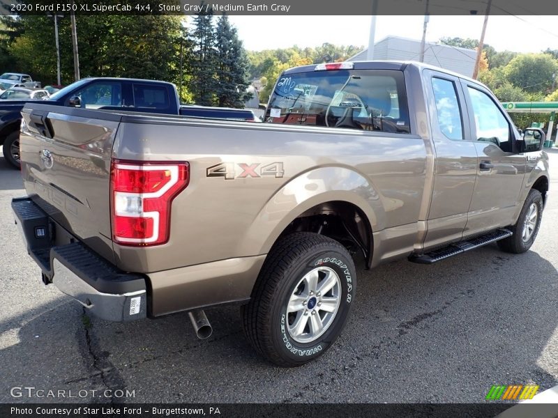 Stone Gray / Medium Earth Gray 2020 Ford F150 XL SuperCab 4x4
