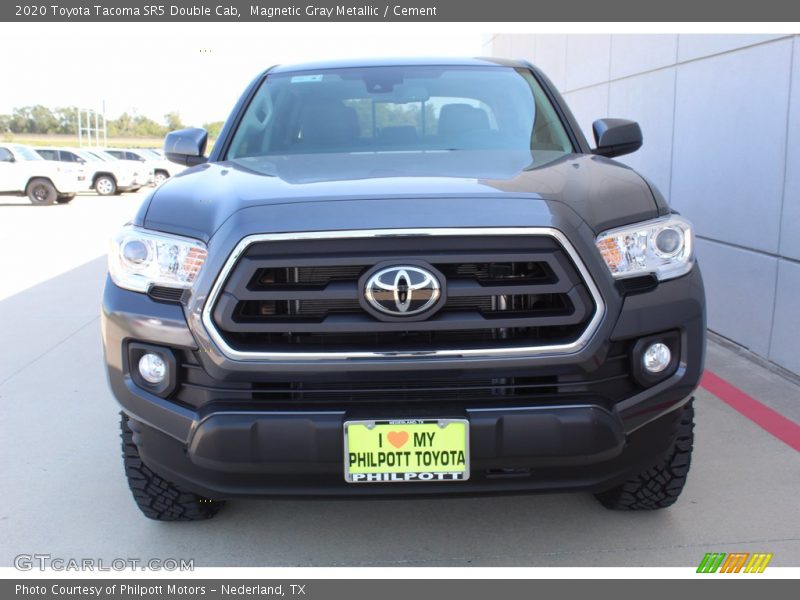 Magnetic Gray Metallic / Cement 2020 Toyota Tacoma SR5 Double Cab