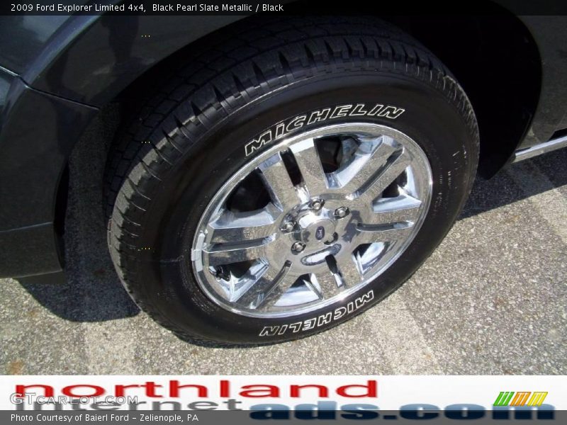 Black Pearl Slate Metallic / Black 2009 Ford Explorer Limited 4x4