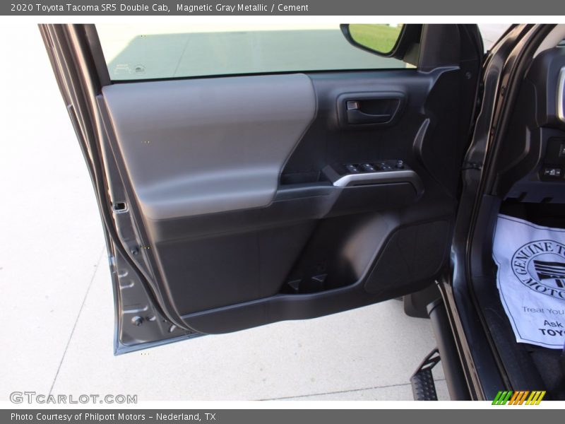 Magnetic Gray Metallic / Cement 2020 Toyota Tacoma SR5 Double Cab
