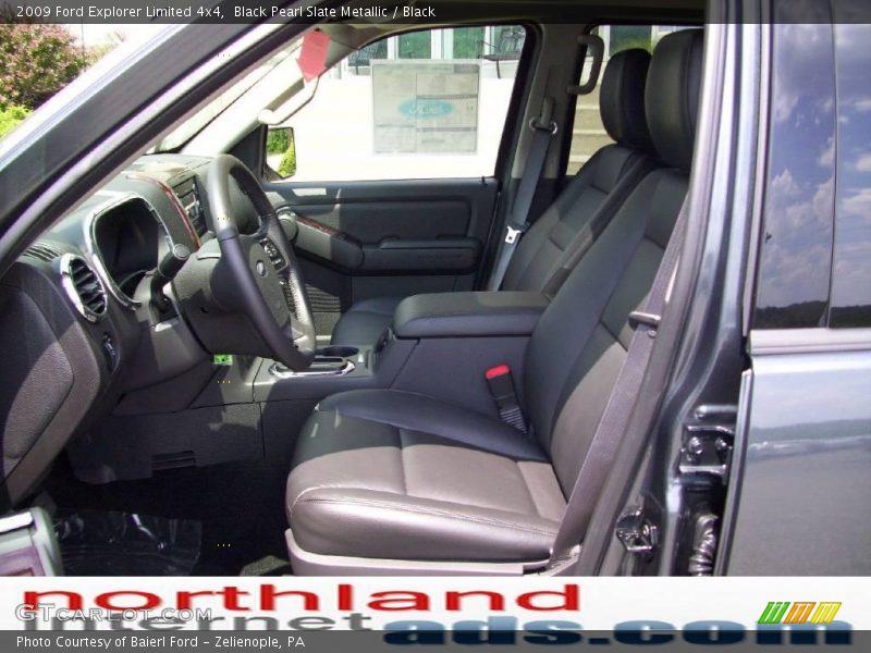 Black Pearl Slate Metallic / Black 2009 Ford Explorer Limited 4x4