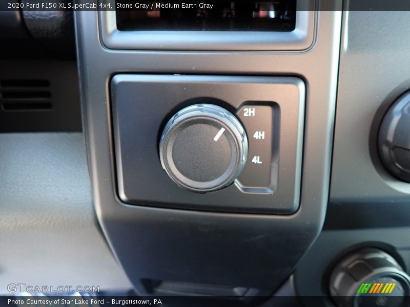Stone Gray / Medium Earth Gray 2020 Ford F150 XL SuperCab 4x4
