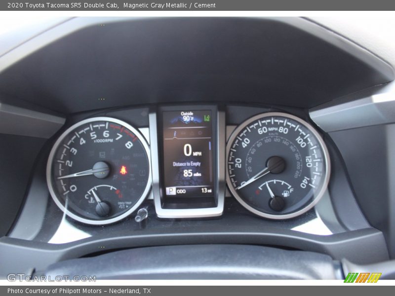 Magnetic Gray Metallic / Cement 2020 Toyota Tacoma SR5 Double Cab