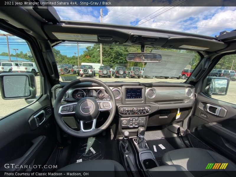 Sting-Gray / Black 2021 Jeep Wrangler Unlimited Sahara 4x4