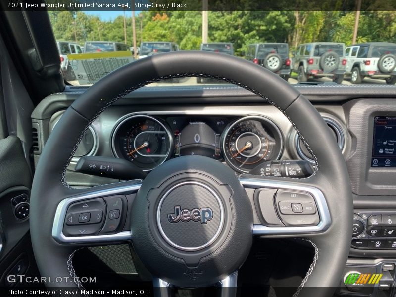  2021 Wrangler Unlimited Sahara 4x4 Steering Wheel