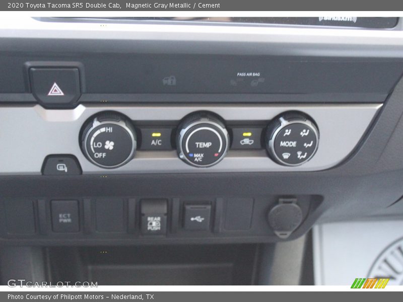 Magnetic Gray Metallic / Cement 2020 Toyota Tacoma SR5 Double Cab