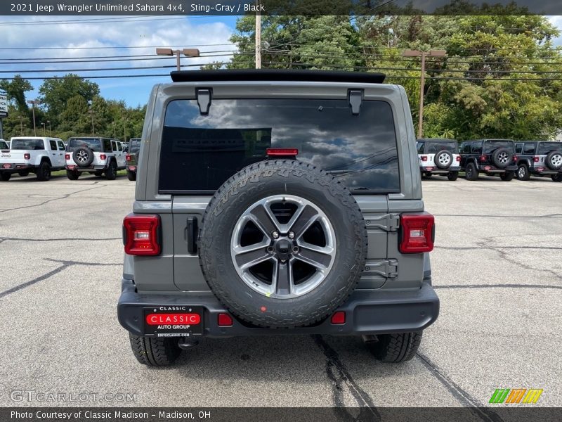 Sting-Gray / Black 2021 Jeep Wrangler Unlimited Sahara 4x4