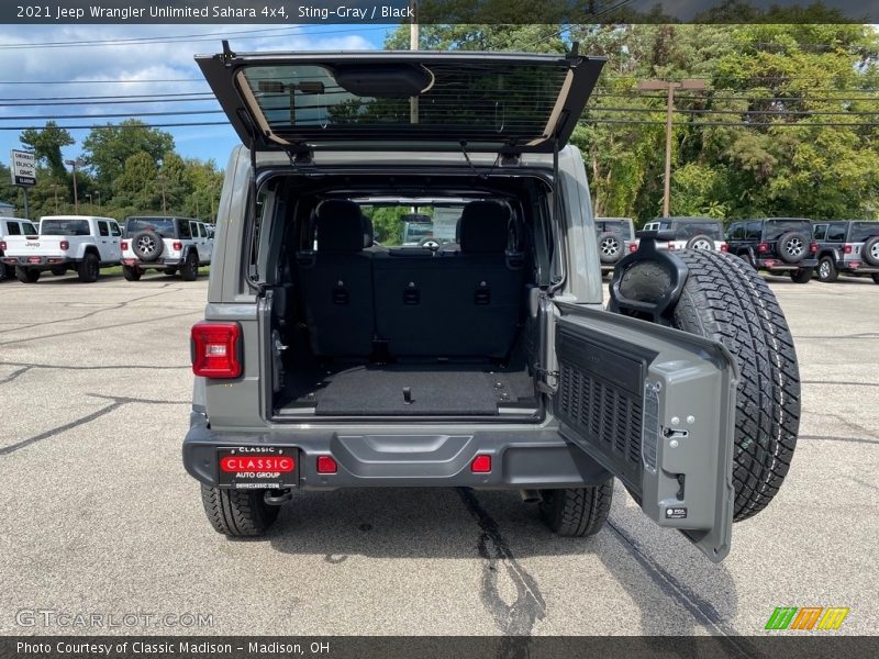 Sting-Gray / Black 2021 Jeep Wrangler Unlimited Sahara 4x4