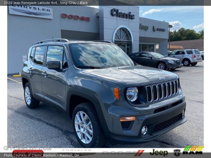 Sting-Gray / Black 2020 Jeep Renegade Latitude 4x4