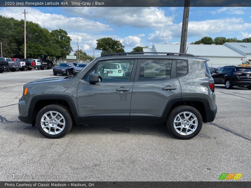Sting-Gray / Black 2020 Jeep Renegade Latitude 4x4