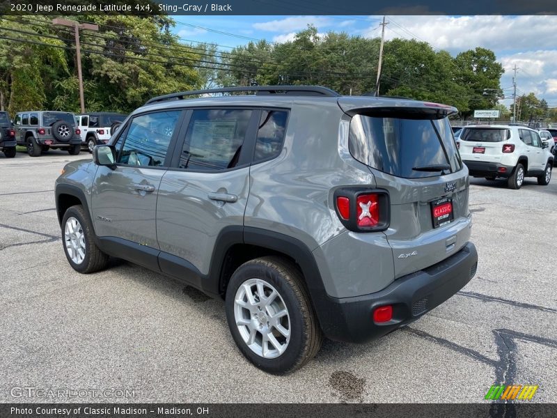 Sting-Gray / Black 2020 Jeep Renegade Latitude 4x4