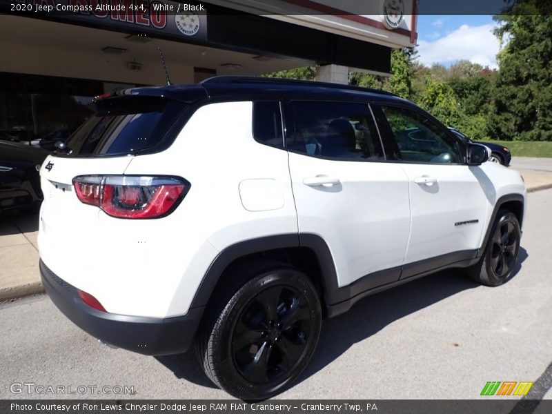 White / Black 2020 Jeep Compass Altitude 4x4