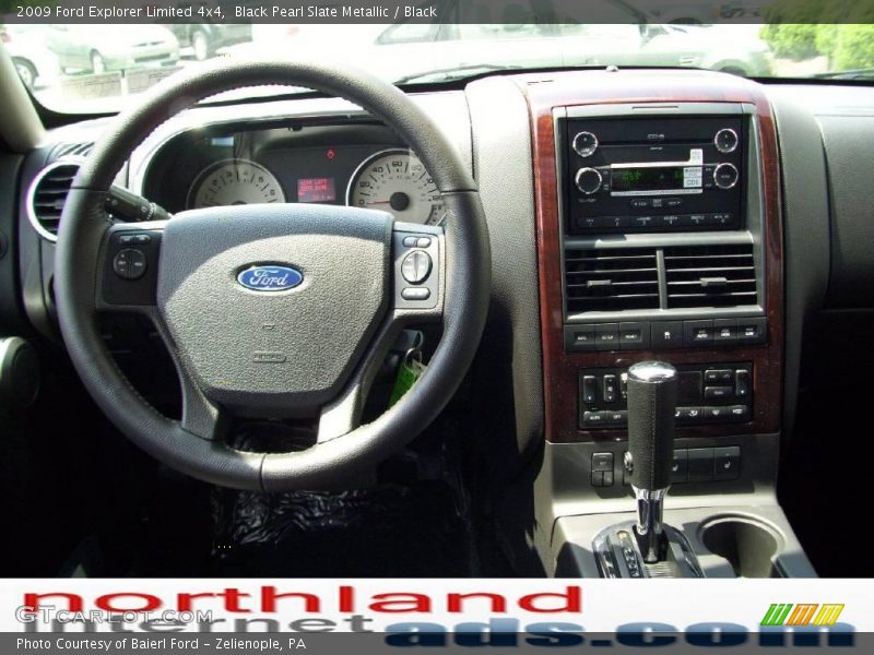 Black Pearl Slate Metallic / Black 2009 Ford Explorer Limited 4x4