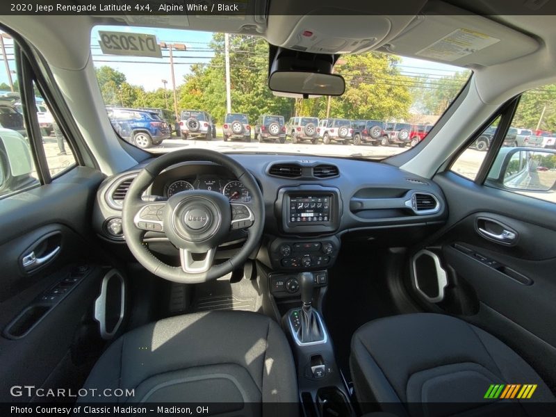 Alpine White / Black 2020 Jeep Renegade Latitude 4x4
