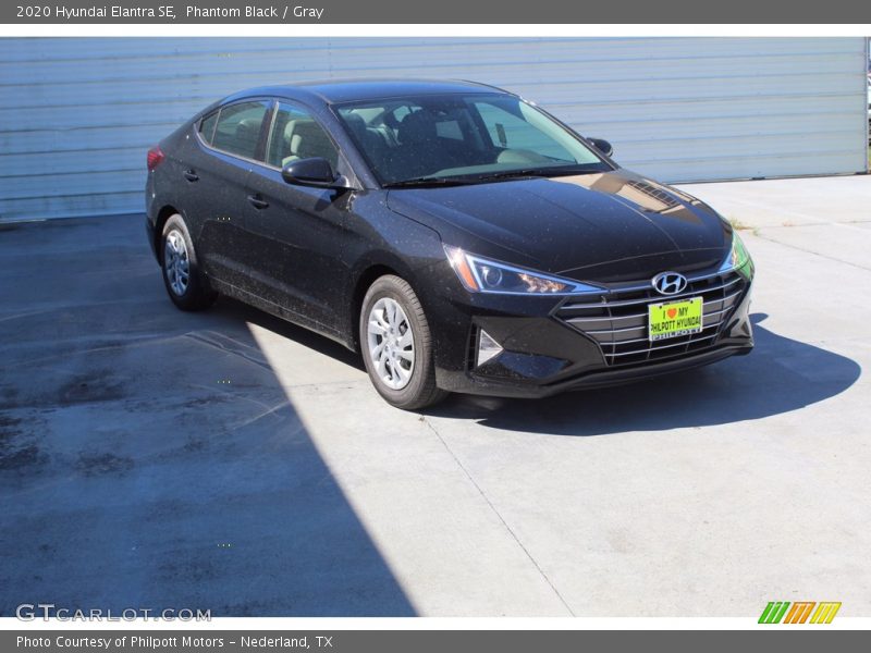 Phantom Black / Gray 2020 Hyundai Elantra SE