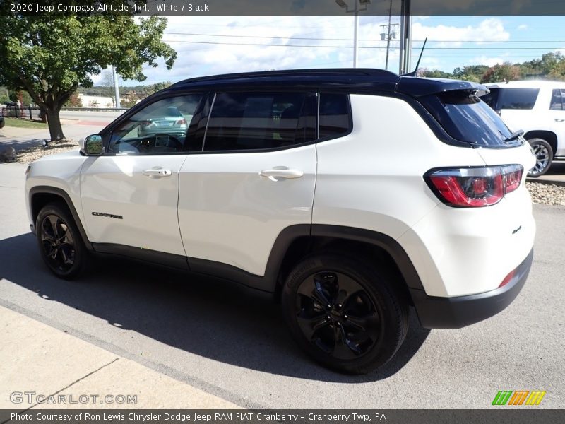 White / Black 2020 Jeep Compass Altitude 4x4