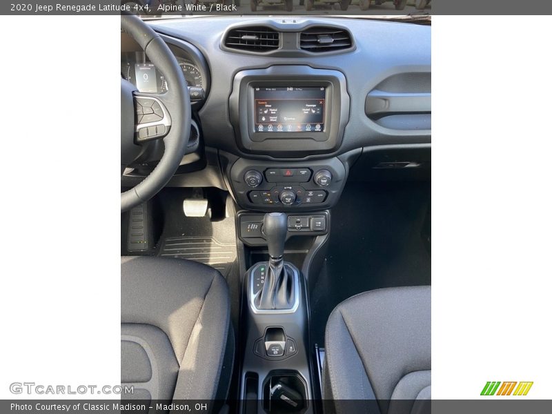 Alpine White / Black 2020 Jeep Renegade Latitude 4x4