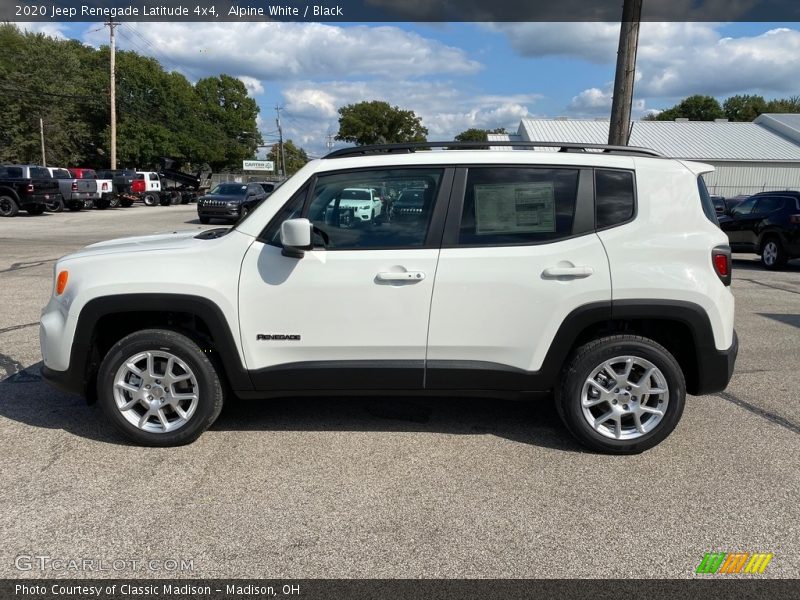 Alpine White / Black 2020 Jeep Renegade Latitude 4x4