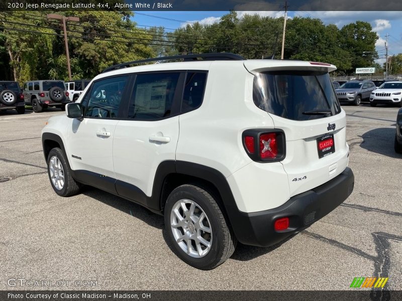 Alpine White / Black 2020 Jeep Renegade Latitude 4x4