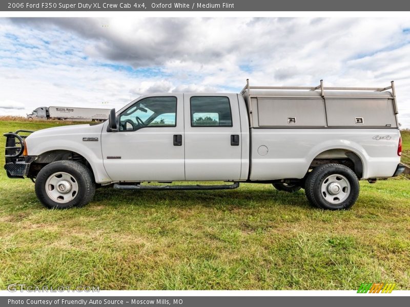 Oxford White / Medium Flint 2006 Ford F350 Super Duty XL Crew Cab 4x4