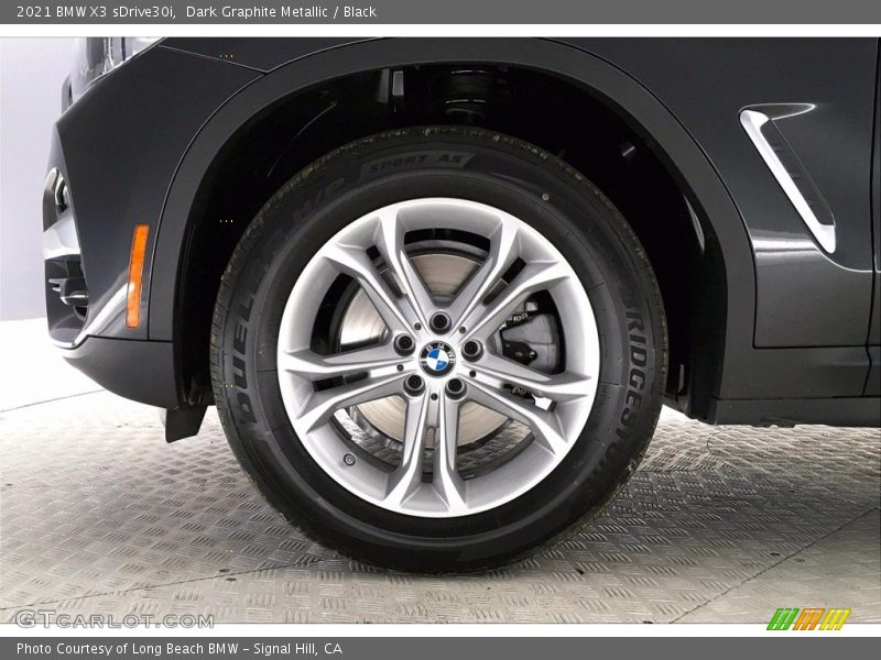 Dark Graphite Metallic / Black 2021 BMW X3 sDrive30i