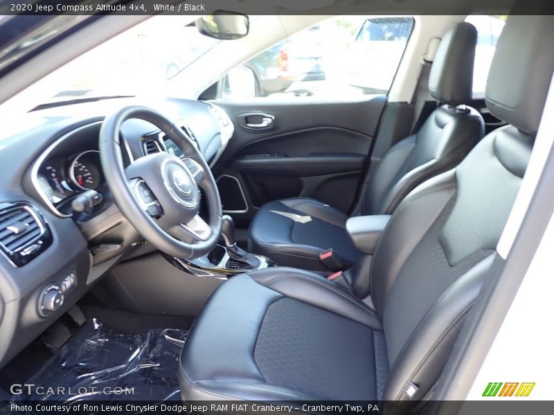 White / Black 2020 Jeep Compass Altitude 4x4