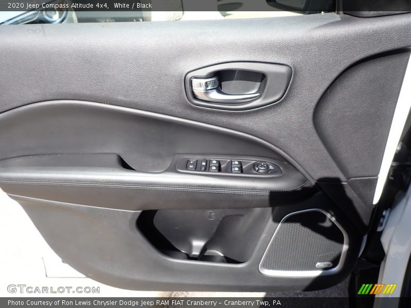 White / Black 2020 Jeep Compass Altitude 4x4