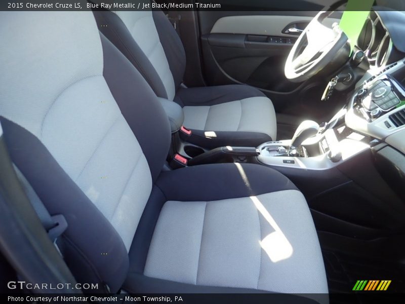 Blue Ray Metallic / Jet Black/Medium Titanium 2015 Chevrolet Cruze LS